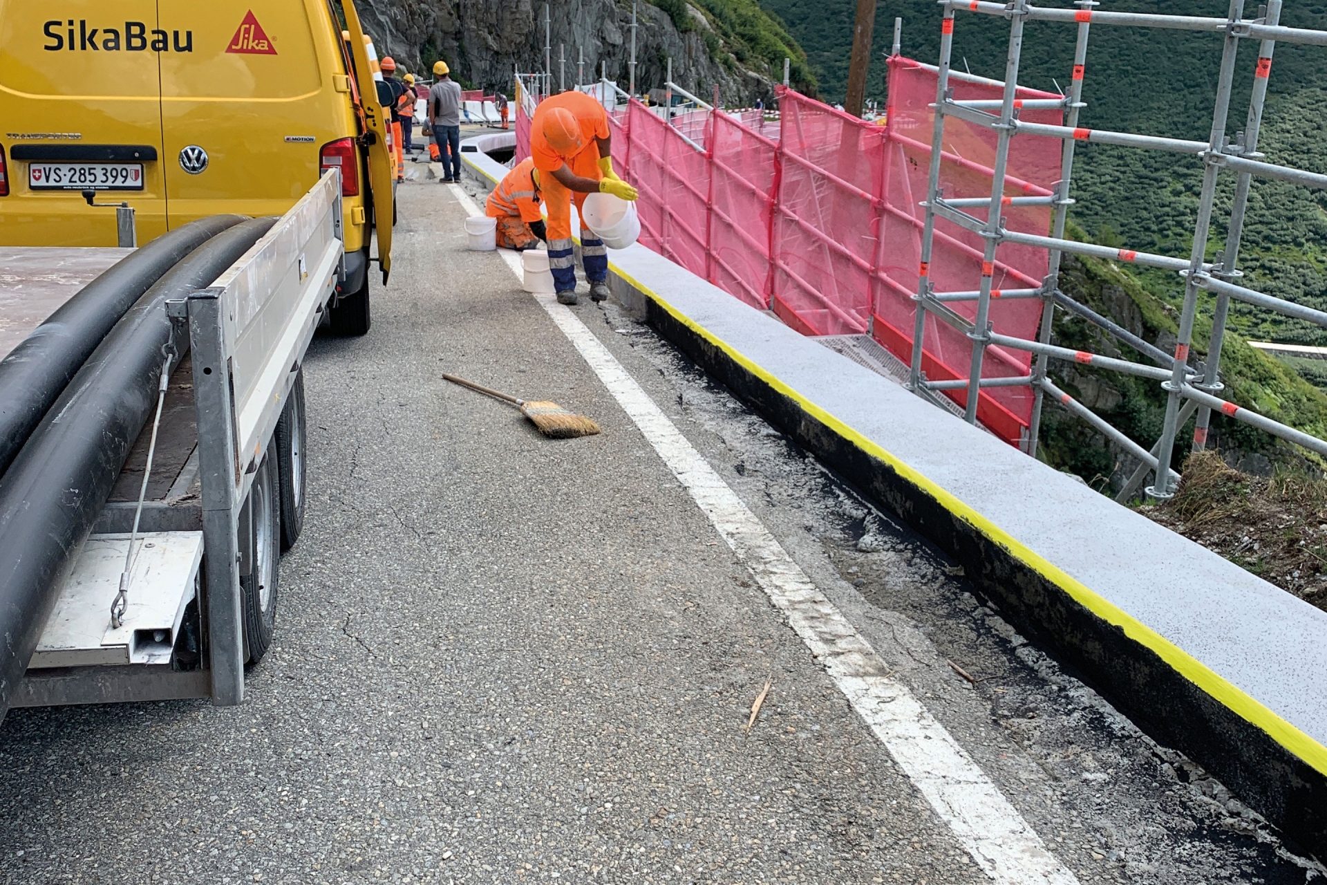 Betoninstandsetzung und Abdichtung an Brücken, Dienststelle für